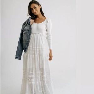NWT Free People Earth Angel Maxi Dress